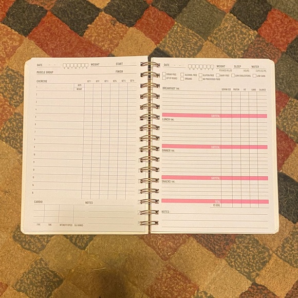 Colorful Health and Fitness Journals - Picture 10 of 13